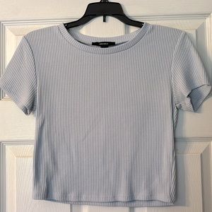 Forever 21 light blue crop top. Size women’s medium